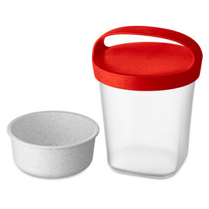 Snackpot BUDDY 0,5 mit Einsatz und Deckel 500ml - Koziol