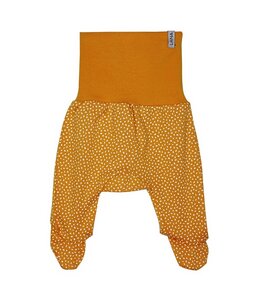 Bio Baby Pumphose mit breitem Bund und Füßen uni - Finn - Lana naturalwear