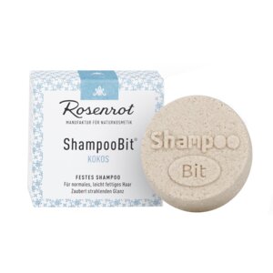 festes Shampoo Kokos - 60g - Rosenrot Naturkosmetik