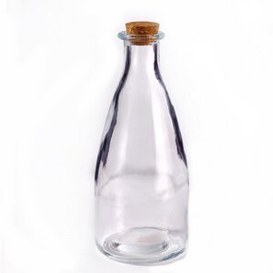Glasflasche mit Korkverschluss - Mitienda Shop