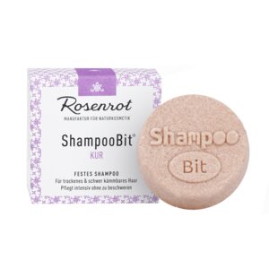 festes Shampoo Kur - 60g - Rosenrot Naturkosmetik