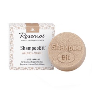 festes Shampoo Walnuss-Mandel - 60g - Rosenrot Naturkosmetik