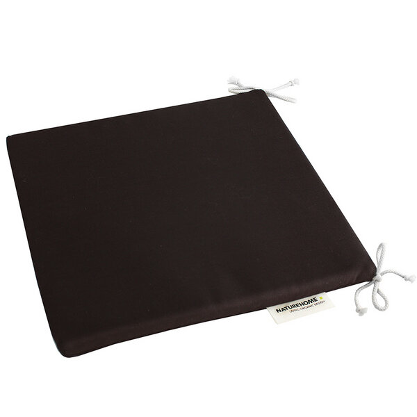 NATUREHOME - Bio-Sitzkissen 35 x 35 cm Braun | Avocadostore