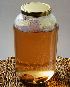 Bio Ginger Root Kefir Drink mit Japankristallen (klein) - Wellness-Drinks