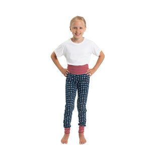 Slim-Fit Pyjamahose (vegan) für Kinder mit Taschen - pajama-day