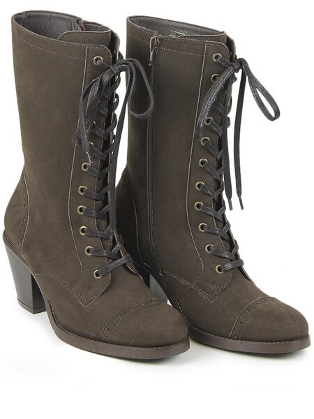 lace up boots vegan