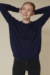 Strickpullover Merino - Vera sweater - aus Merinowolle - Basic Apparel