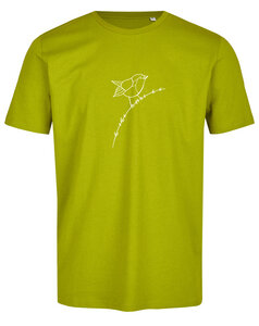 Basic Bio T-Shirt (men) Nr.3 Rotkehlchen - Brandless