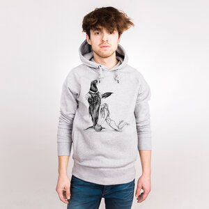 Circus Seal - Männerhoodie aus Bio-Baumwolle - Coromandel