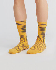 Albero Streifen Socken Bio Baumwolle Elasthan - Albero