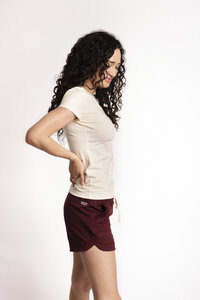 Damen Shorts aus Bio-Baumwolle, Modell "Chloé" - M23