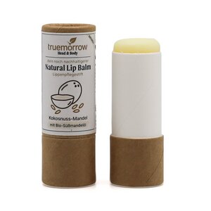 truemorrow Natural Lip Balm - Natürlicher Lippenpflegestift in Papierhülse - truemorrow