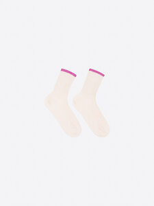Rippenstrick-Socken aus Bio-Baumwolle  - LANIUS
