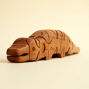 3D Holzpuzzle - Krokodil - Ecowoods