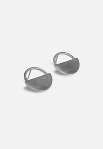 Ohrringe aus 925er Silber, gebürstet - El Puente