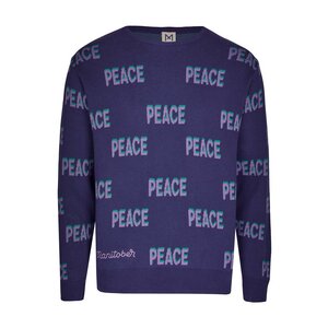Erwachsenen Unisex Peace Sweater (Bio-Baumwolle, kbA) - Manitober