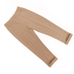 soki Kids Organic Cotton Pants in camel - Unisex - soki