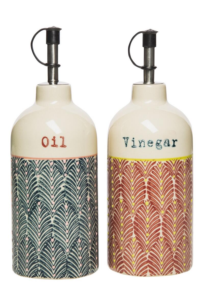 Essig + Öl Flasche aus Glas - vegane Werbeartikel