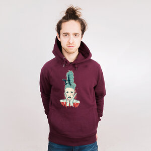 Mr. Kong - Männerhoodie aus Bio-Baumwolle - Coromandel