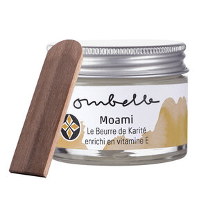 Ombelle Moami Bio Sheabutter, mit Vitamin E angereichert - Ombelle