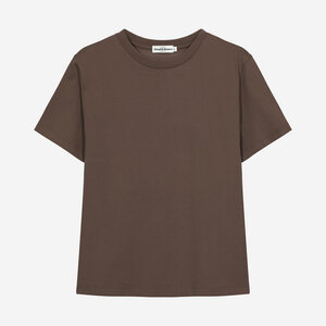 Damen T-Shirt mit Rundhalsausschnitt "WMN - CREW NECK REGULAR COLOUR" - 100% Biobaumwolle - GOTS - Bread & Boxers