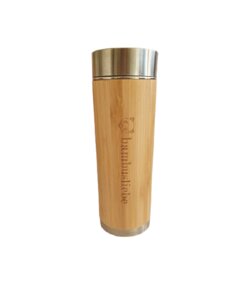 Bambus Thermosflasche mit Teesieb - bambusliebe