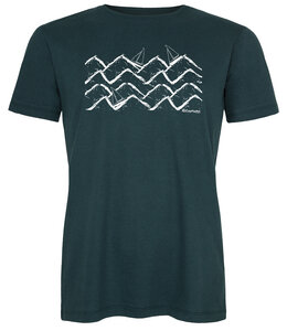 Waves & Boats Unisex T-Shirt aus Biobaumwolle - ilovemixtapes