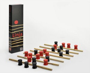 "Linja" - Taktisches Laufspiel aus Holz und Bambus - Steffen-Spiele