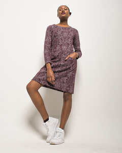 Kleid aus Bio-Baumwoll-Jacquard | Brokat Kleid - Alma & Lovis