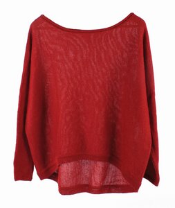 Sweater 100% aus Alpaka, rostrot, verschiedene Größen - El Puente
