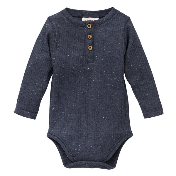 People Wear Organic Baby LA Body dunkelblau Bio People Wear Organic Avocadostore