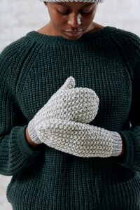 Handschuhe Cusco Hellgrau - Jyoti - Fair Works