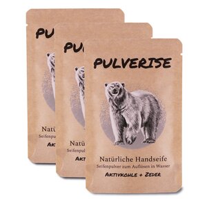 Pulverise Natürliche Handseife 3er Vorteilspackung - Pulverise