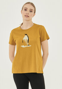 T-Shirt aus Bio-Baumwolle mit Pinguin-Print - ORGANICATION