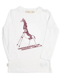 Kinder T-Shirt "Aura" aus Eukalyptus Faser | Giraffe - CORA happywear