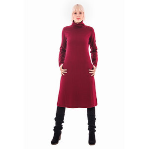 Kleid "Katharina" aus Bio Baumwolle Interlock-Jacquard - Chapati Design