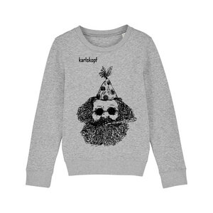 Kinder Sweatshirt Print | FASCHING | karlskopf | 85% Bio-Baumwolle - karlskopf