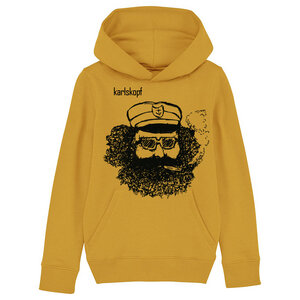 Print Hoodie Kinder | MATROSE | 85% Bio-Baumwolle - karlskopf
