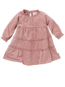 Baby und Mädchen Langarm-Kleid reine Bio-Baumwolle - People Wear Organic