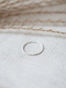 Ring “SMILLA” / silber oder vergoldet - pikfine