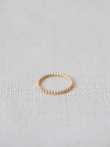 Ring “Mala” / silber oder vergoldet - pikfine