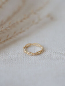 Ring “Onda” / silber oder vergoldet - pikfine