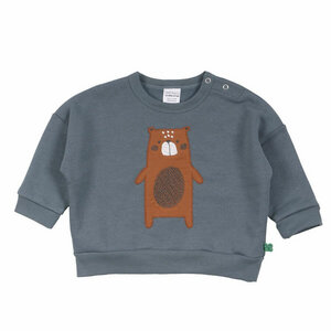 Baby Sweatshirt Langarm *Bear* GOTS & Bio Baumwolle | Freds World - Freds World