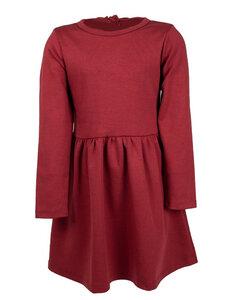 Mädchen Kleid "Ilvy" aus Buchenholz Faser | bordeaux - CORA happywear