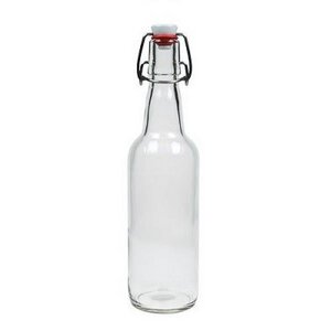 mikken Glasflasche mit Bügelverschluss 500 ml - mikken