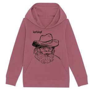 Print Hoodie Kinder | FARMER | 85% Bio-Baumwolle - karlskopf