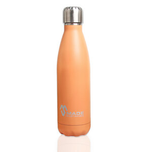 Trinkflasche aus Edelstahl 500 ml Orange - Made Sustained