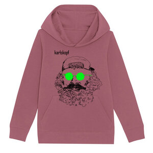 Print Hoodie Kinder | SKATER | 85% Bio-Baumwolle - karlskopf