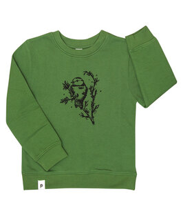 Mara Meise - Kinder Bio Sweater - Organic Cotton - Grün - päfjes