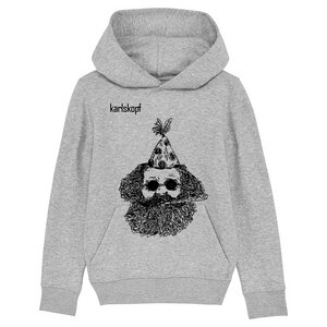 Print Hoodie Kinder | FASCHING | 85% Bio-Baumwolle - karlskopf